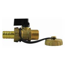 Boiler drain valve, Male,...