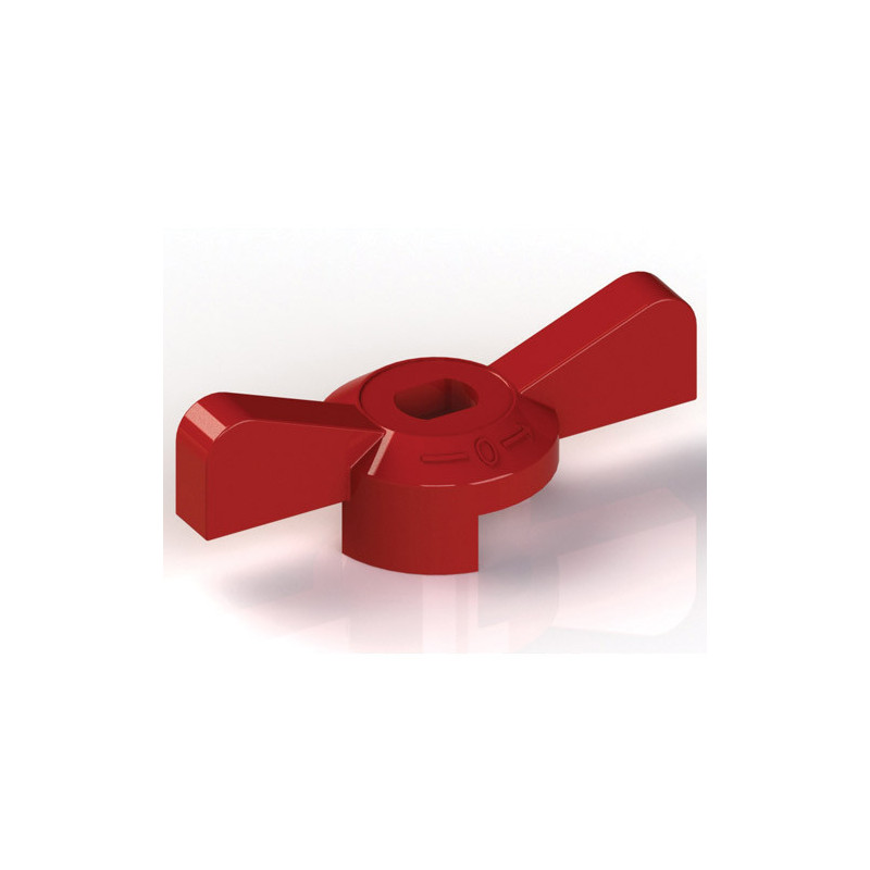 Advance & Smart aluminium red butterfly handle