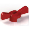 Advance & Smart aluminium red butterfly handle