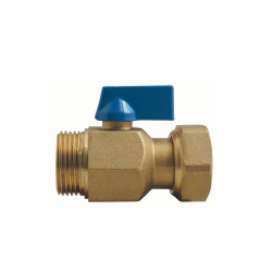 Ball valve with swivel nut...