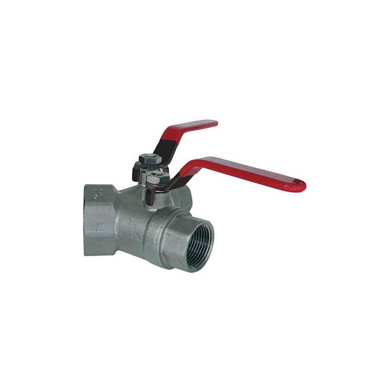 Y double ball valve, Female/Female/Female